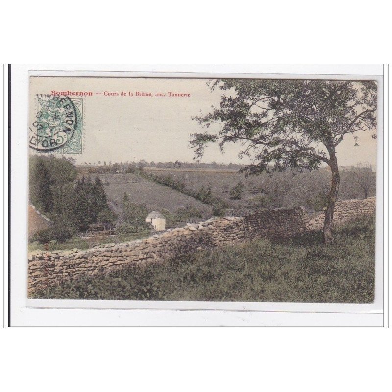 SOMBERNON : cours de la breme, anc. Tannerie - tres bon etat