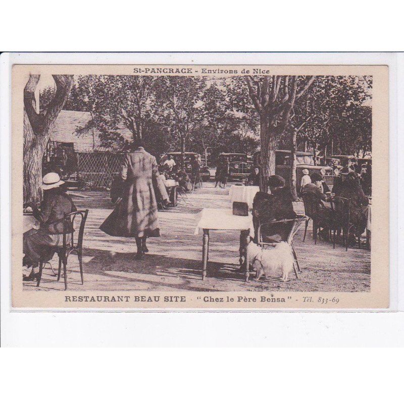 SAINT-PANCRACE: restaurant beau site "chez le père bensa", chien - très bon état