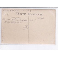 VILLEFRANCE-sur-MER: combat naval fleuri 1906, carl. magn. - très bon état