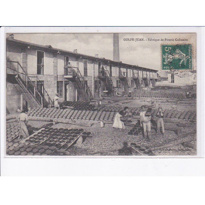 GOLFE-JUAN: fabrique de poterie culinaire - très bon état