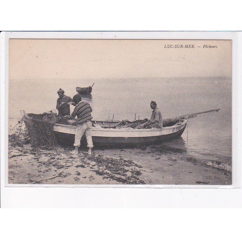 LUC-sur-MER: pêcheurs - très bon état