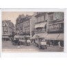 TROUVILLE: la station des automobiles "trouville-honfleur", café tortoni, attelage, autobus - état