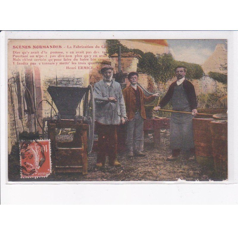 CALVADOS: la fabrication du cidre - état