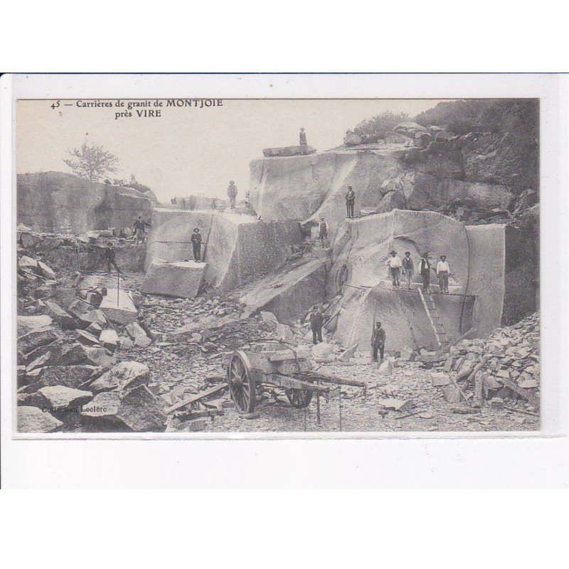 MONTJOIE: carrières de granit - très bon état
