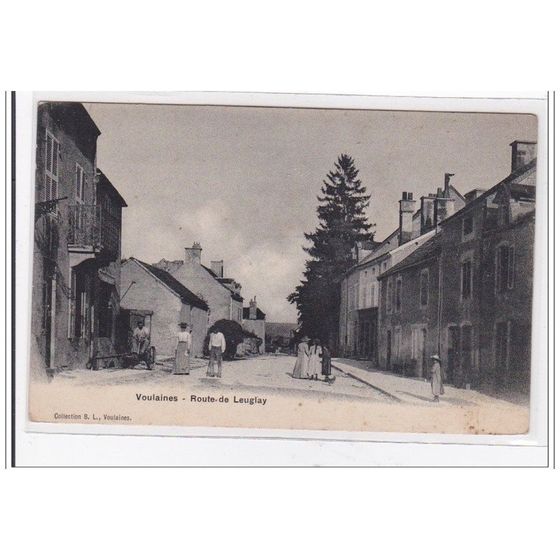 VOULAINES : route de leuglay - tres bon etat