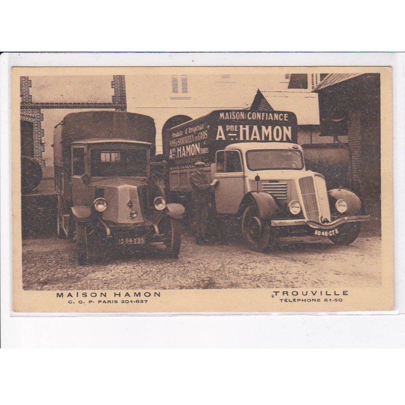 TROUVILLE: maison hamon, camion, maison confiance - très bon état