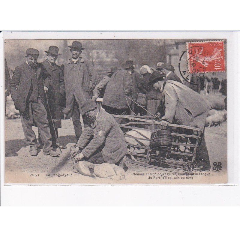 CANTAL: le langueyeur - très bon état