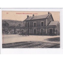 CONDAT-BEAUREGARD: la gare - très bon état