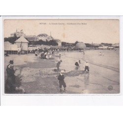 ROYAN: la grande conche, gonflement d'un ballon - état