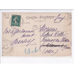 ILE DE RE: retour des vendanges, attelage - état