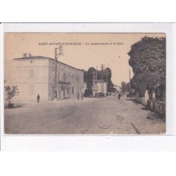 SAINT-AGNANT-les-MARAIS: la gendarmerie et le pont - très bon état