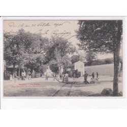 SAINTES: la gare des chemins de fer économiques, train - très bon état