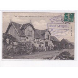 CHATRESSAC: établissement ostréicole, attelage E de poix - très bon état