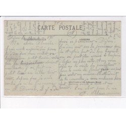 DUN-sur-AURON: la gare, vue intérieure, train, wagon - très bon état