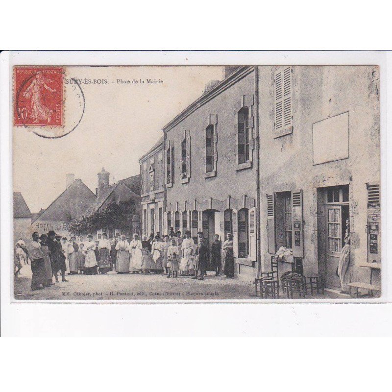 SURY-ES-BOIS: place de la mairie - très bon état