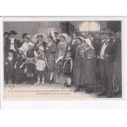 BOURGES: les trois grandes journées régionalistes, 1911 délégation normandie et alsace-lorraine - très bon état