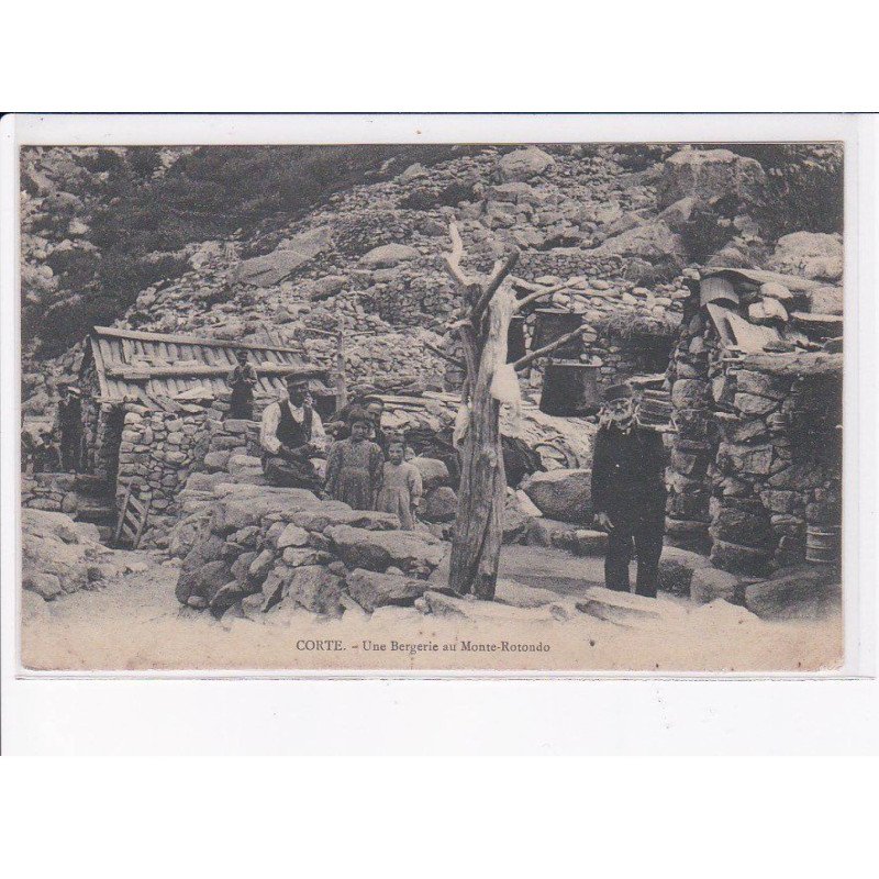 CORTE: une bergerie au monte-rotondo - état
