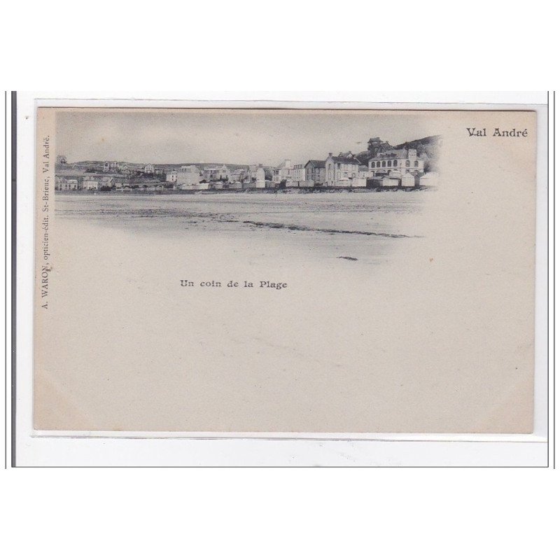 VAL-ANDRE : un coin de la plage - tres bon etat VAL-ANDRE : un coin de la plage - tres bon etat