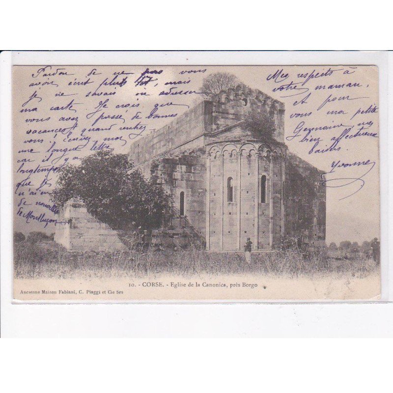 près BORGO: église de la canonica - très bon état