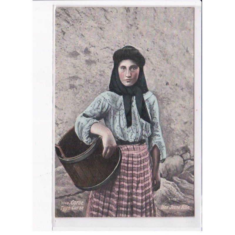 CORSE: une jeune fille - très bon état