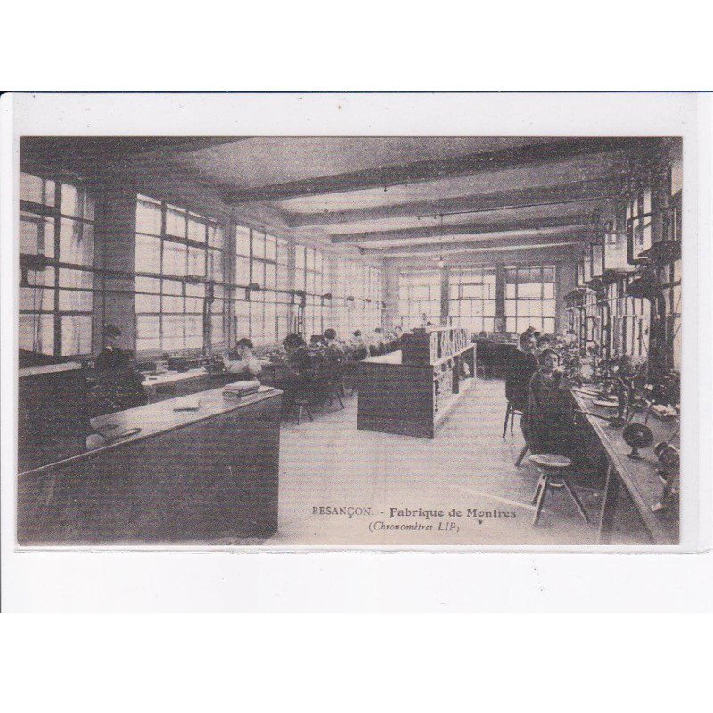 BESANCON: fabrique de montres, chronomètre LIP - très bon état