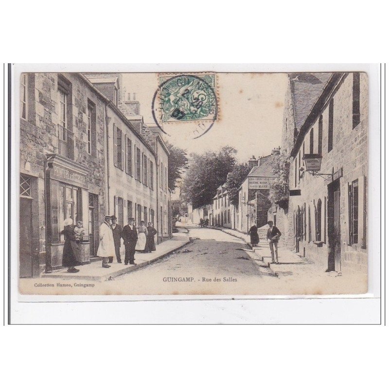 GUINCAMP : rue des salles - tres bon etat