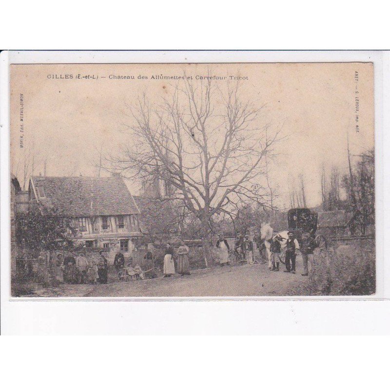 GILLES: château des allumettes et carrefour tricot - très bon état