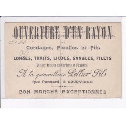 COURVILLE: kermesse de courville, 1909, la ferme au village suisse - état