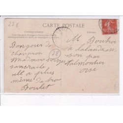 CHAMPROND-en-GATINE: tour d'alègre, vue extérieure - très bon état