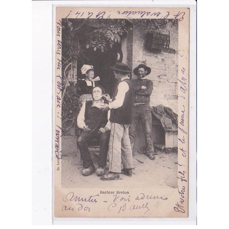 CONCARNEAU: barbier breton - très bon état