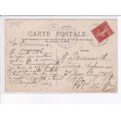 SALINDRES: la gare et les usines de produits chimmiques, cheval - très bon état