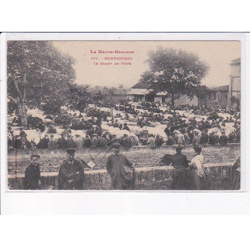 MONTGISCACRD: le champ de foire - état