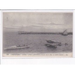 SAINT-MALO: l'hydroaéroplane "astra" (pilote labouret) évoluant dans la baie - très bon état