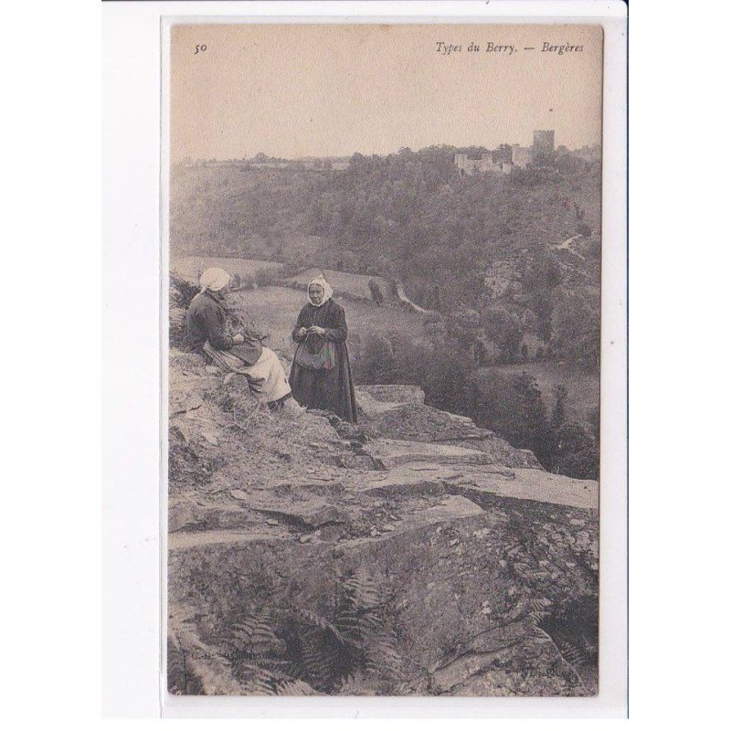 INDRE: type du berry, bergères - très bon état