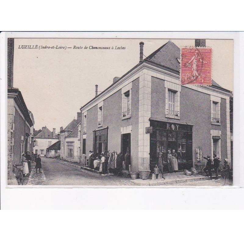 LUZILLE: route de chenonceaux à loches - très bon état
