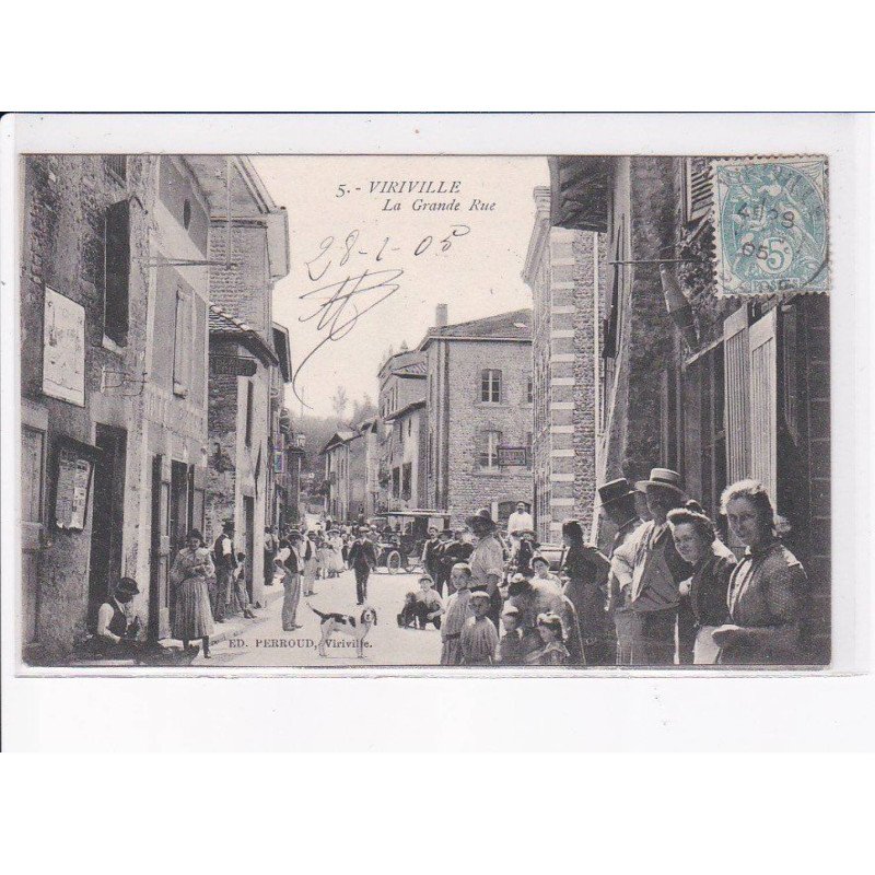 VIRIVILLE: la grande rue - état