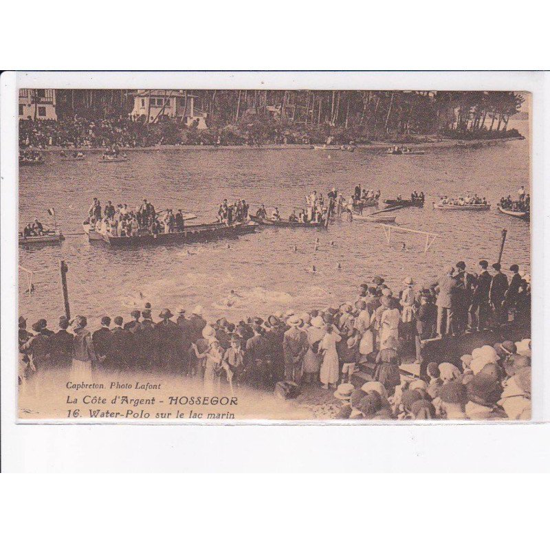 HOSSEGOR: water-polo sur le lac marin - très bon état