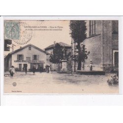 NOTRE-DAME-de-L'OSIER: place de l'église - très bon état