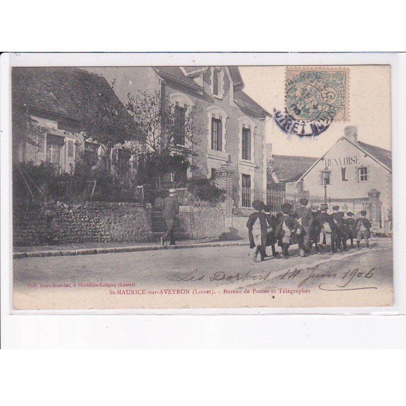 SAINT-MAURICE-sur-AVEYRON: bureau de postes et télégraphes - très bon état