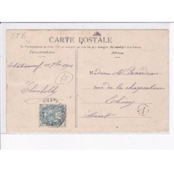 CHATEAUNEUF-sur-LOIRE: la gare, train - très bon état