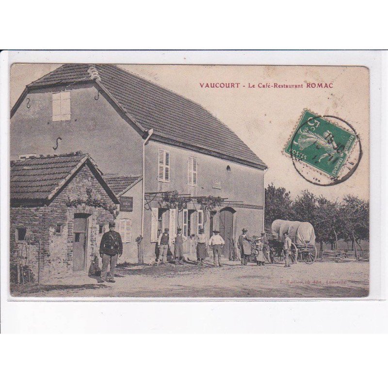 VAUCOURT: le café-restaurant romac - état