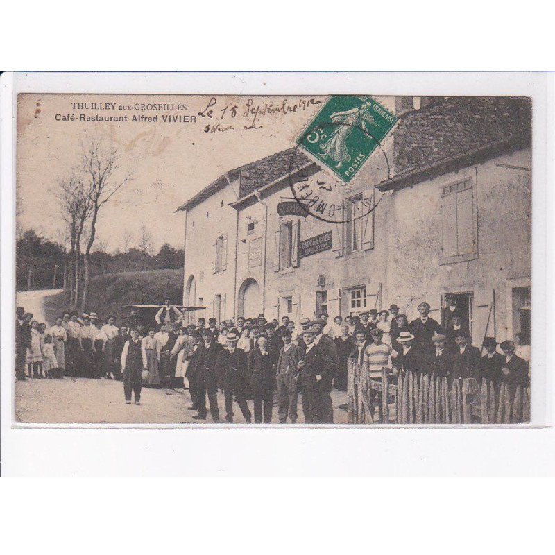 THUILLEY-aux-GROSEILLES: café-restaurant alfred vivier - très bon état