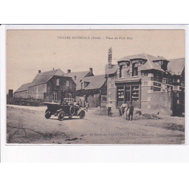 VILLERS OUTREAUX: place du petit riez, automobile - très bon état