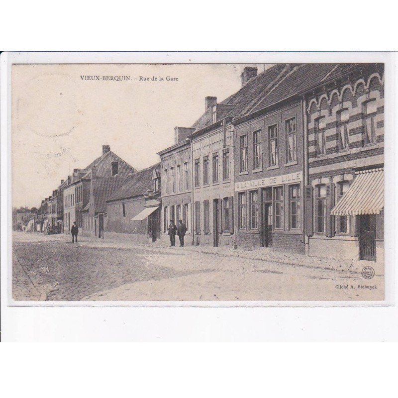 VIEUX-BERQUIN: rue de la gare - très bon état