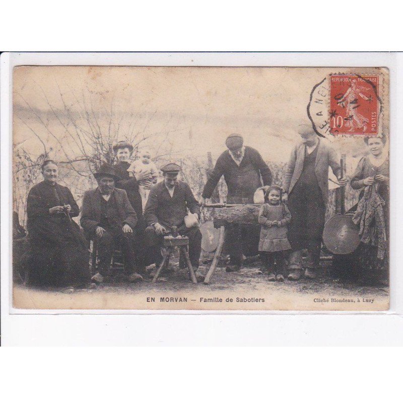 NIEVRE: famille de sabotiers - état