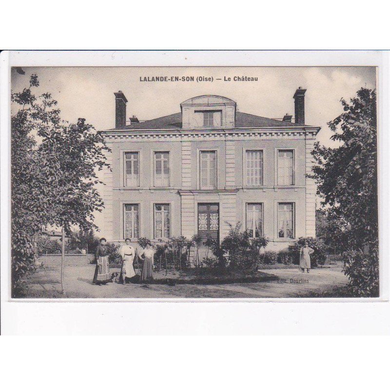 LALANDE-en-SON: le château - très bon état