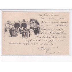 PONT-SAINTE-MAXENCE: le marché, place aux toiles - état