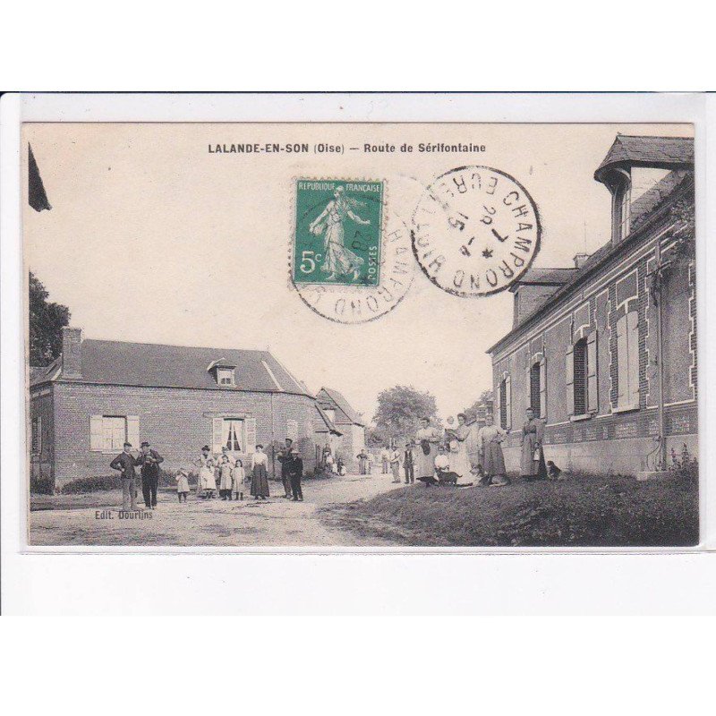 LALANDE-en-SON: route de sérifontaine - très bon état