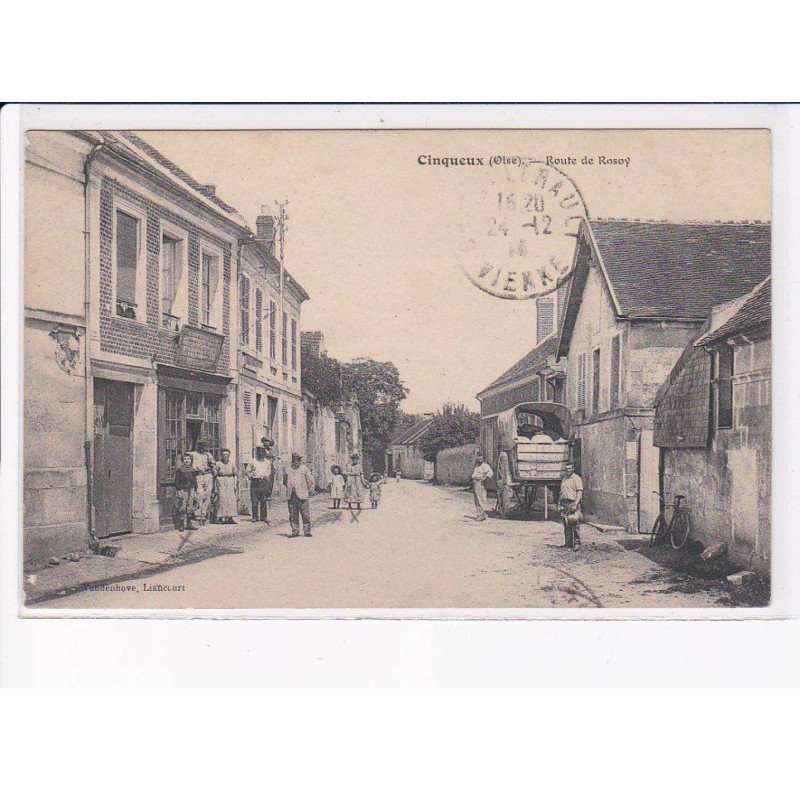 CINQUEUX: route de rozoy - très bon état