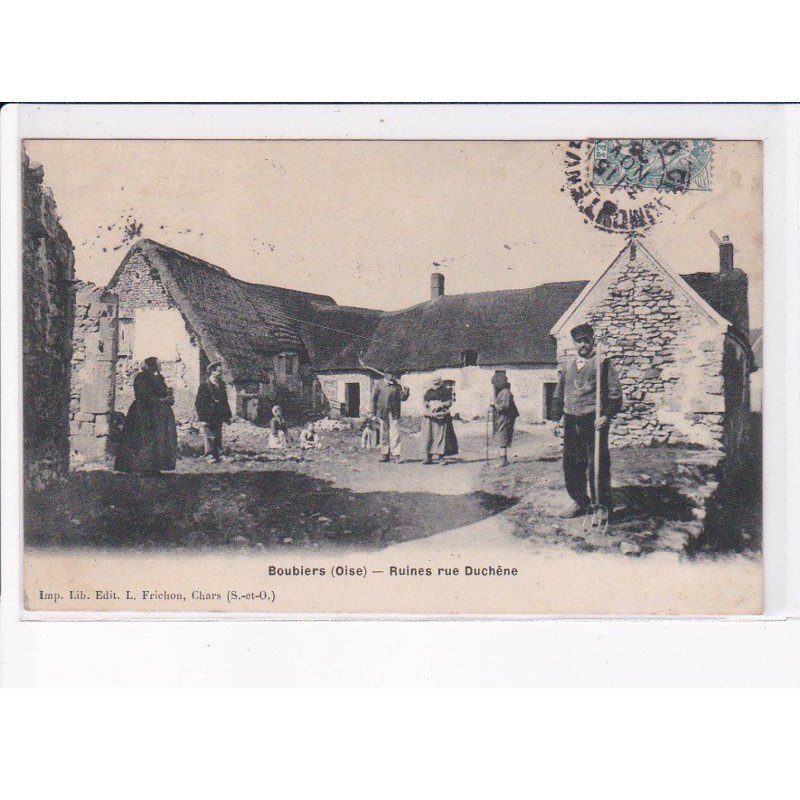 BOUBIERS: ruines rue duchêne - très bon état